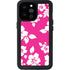 Pink and White iPhone 14 Pro Max Waterproof Case