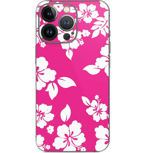 Pink and White iPhone 14 Pro Skin