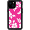 Pink and White iPhone 15 Waterproof Case