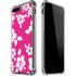 Pink and White iPhone 7/8 Plus Clear Case