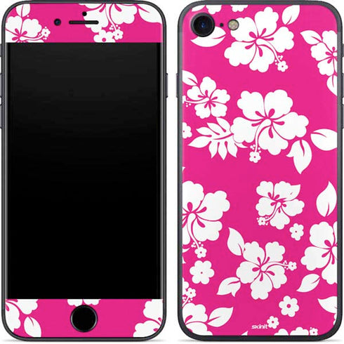 Pink and White iPhone 7 Skin