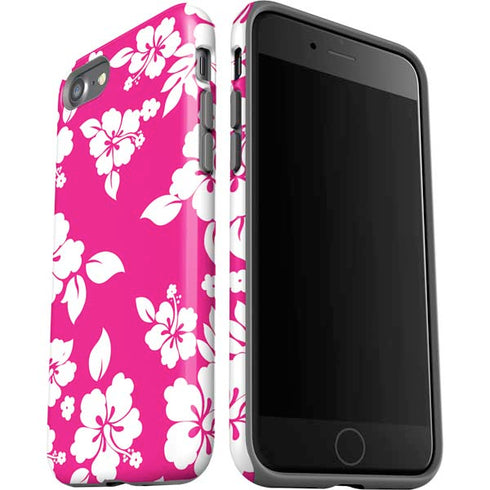 Pink and White iPhone SE (2nd & 3rd Gen) Pro Case