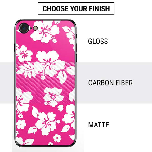 Pink and White iPhone SE (2nd & 3rd Gen) Skin