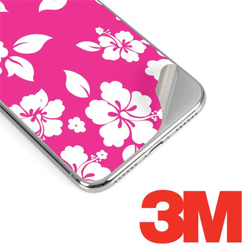 Pink and White iPhone XR Skin