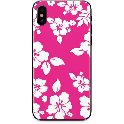 Pink and White iPhone XS Max Skin