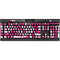 Pink and White K95 RGB PLATINUM Mechanical Gaming Keyboard Skin