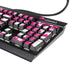 Pink and White K95 RGB PLATINUM Mechanical Gaming Keyboard Skin