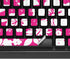 Pink and White K95 RGB PLATINUM Mechanical Gaming Keyboard Skin