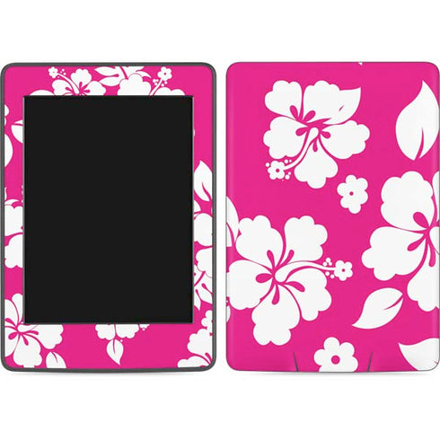 Pink and White Amazon Kindle Skin