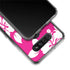 Pink and White LG K51/Q51 Clear Case