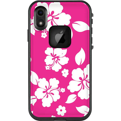 Pink and White LifeProof Fre iPhone Skin