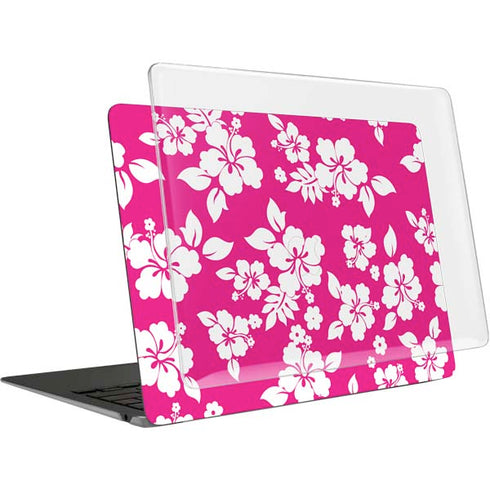 Pink and White MacBook Air 13in M1 (2021) Case plus Skin