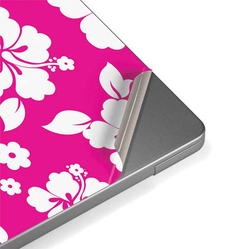 Pink and White MacBook Pro 14in (2021-24) Skin