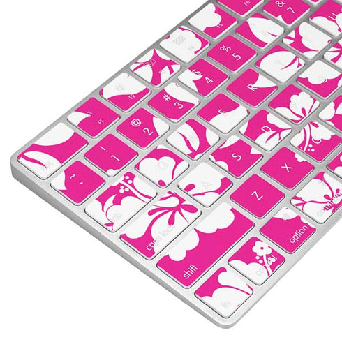 Pink and White Magic Keyboard Skin