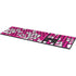 Pink and White Magic Keyboard with Numeric Keypad Skin