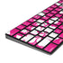 Pink and White Magic Keyboard with Numeric Keypad Skin