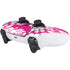 Pink and White PS5 Controller Skin