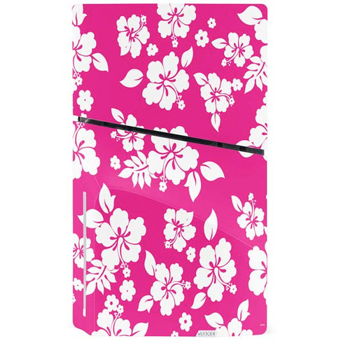 Pink and White PS5 Slim Disk Bundle Skin