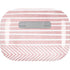 Pink and White Stripes Apple AirPods Pro Skin