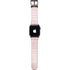 Pink and White Stripes Apple Watch Band 42-44mm