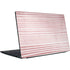 Pink and White Stripes Dell Vostro Skin
