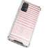 Pink and White Stripes Galaxy A32 5G Clear Case