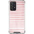 Pink and White Stripes Galaxy A52 5G Clear Case