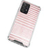 Pink and White Stripes Galaxy A52 5G Clear Case