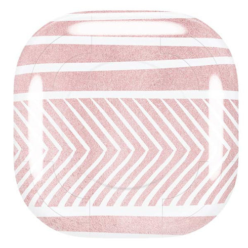 Pink and White Stripes Galaxy Buds Pro Skin