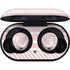 Pink and White Stripes Galaxy Buds Skin