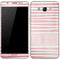 Pink and White Stripes Galaxy J7 Skin