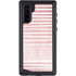 Pink and White Stripes Galaxy Note 10 Waterproof Case
