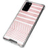 Pink and White Stripes Galaxy Note20 5G Clear Case