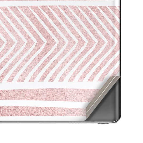 Pink and White Stripes Galaxy Note20 5G Skin
