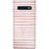 Pink and White Stripes Galaxy S10 Skin