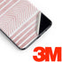 Pink and White Stripes Galaxy S10 Skin