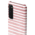 Pink and White Stripes Galaxy S20 Lite Case
