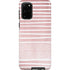 Pink and White Stripes Galaxy S20 Plus Pro Case