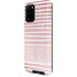 Pink and White Stripes Galaxy S20 Plus Pro Case