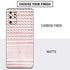 Pink and White Stripes Galaxy S20 Plus Skin
