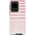 Pink and White Stripes Galaxy S20 Ultra 5G Pro Case