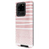 Pink and White Stripes Galaxy S20 Ultra 5G Pro Case