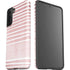 Pink and White Stripes Galaxy S21 Plus 5G Pro Case