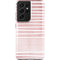 Pink and White Stripes Galaxy S21 Ultra 5G Pro Case