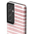Pink and White Stripes Galaxy S21 Ultra 5G Pro Case