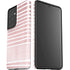 Pink and White Stripes Galaxy S21 Ultra 5G Pro Case