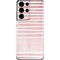 Pink and White Stripes Galaxy S21 Ultra 5G Skin