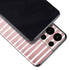 Pink and White Stripes Galaxy S21 Ultra 5G Skin