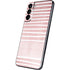 Pink and White Stripes Galaxy S22 Plus Skin
