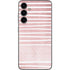 Pink and White Stripes Galaxy S23 FE Skin